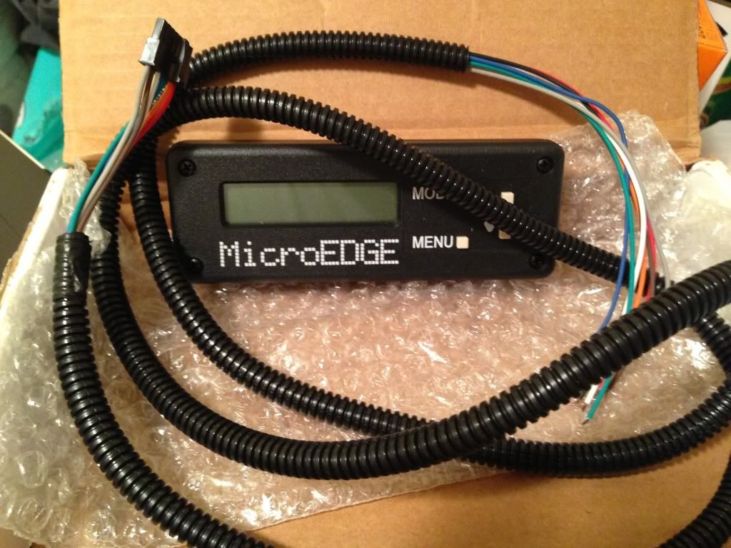 NOS bottle opener and brand new Microedge nitrous controller