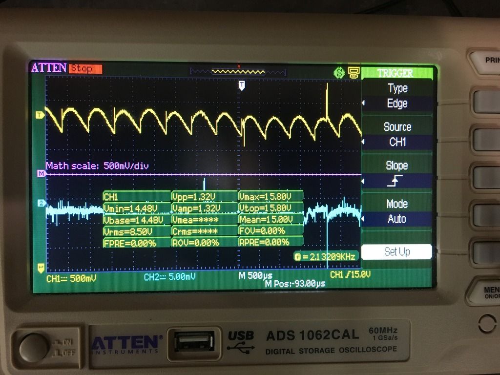 Checking minivan alternator with oscilloscope All About Circuits