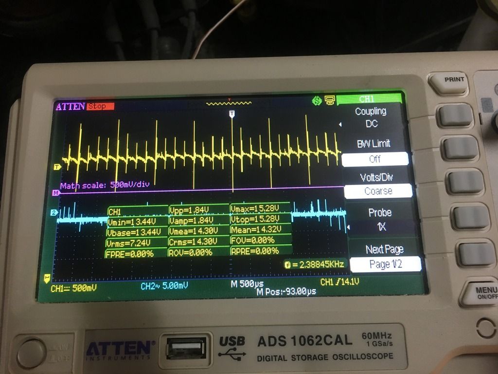 Checking minivan alternator with oscilloscope All About Circuits
