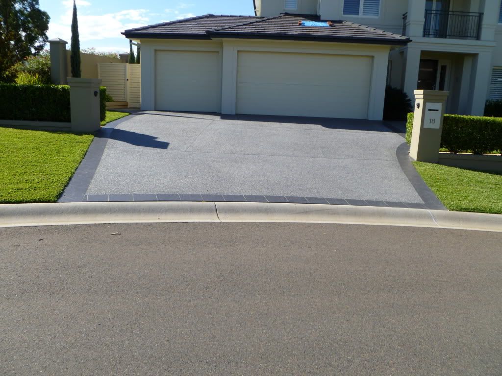Costs for driveway for pebblecrete or coloured concrete?