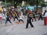 Jendo Arnis Training - 2003,Jendo arnis training at Amang Rodriguez Plaza,Barangay Highway Hills,Mandaluyong City,Philippines