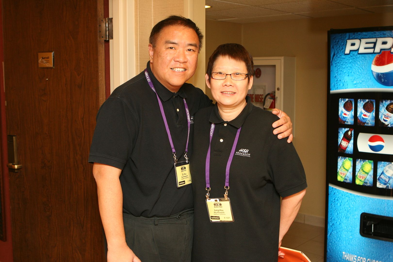 Dr Hsu and wife