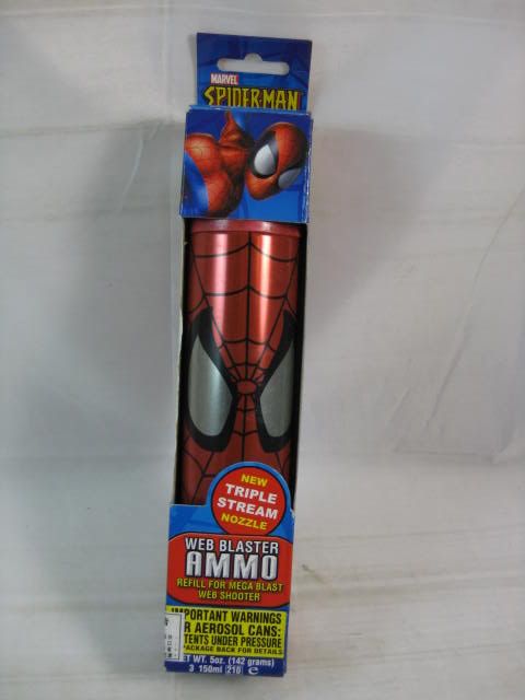 spider man web blast
