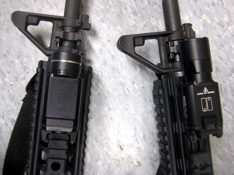 Weapon light review Surefire X300 Ultra vs. Streamlight TLR1 HL