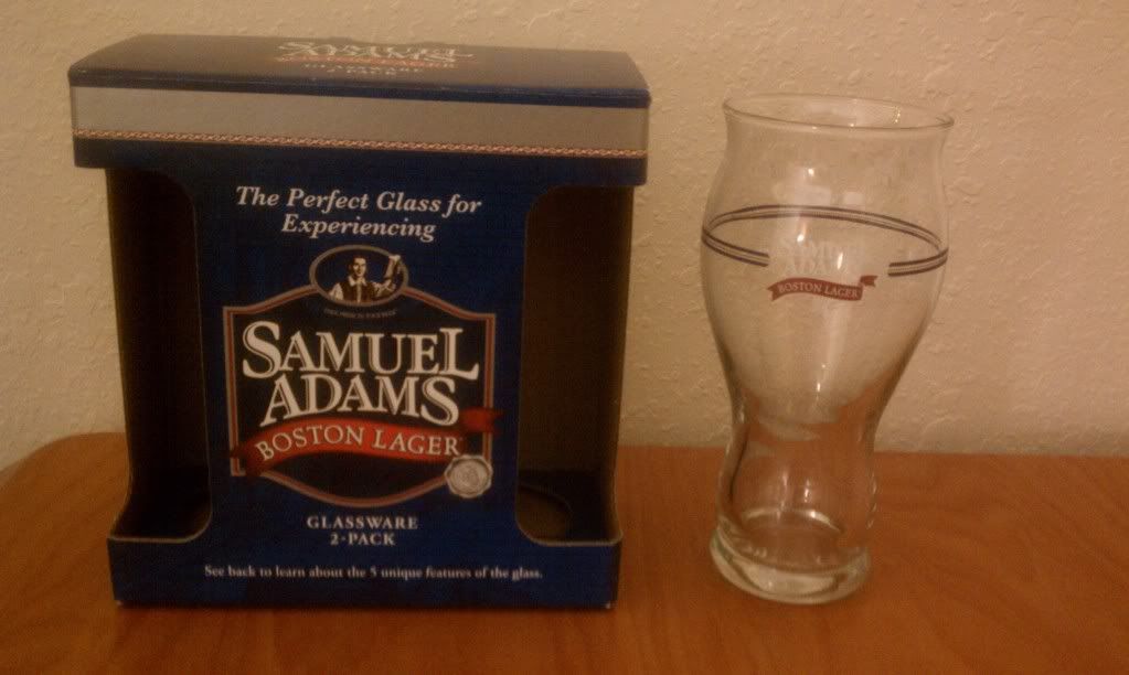 Samuel Adams Beer Glasses