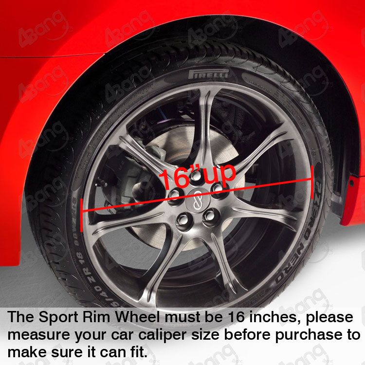 4x Brembo BRAKE CALIPER COVER VOLVO S40 S60 C30 C70 Red eBay