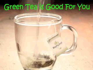 Green tea is good for you