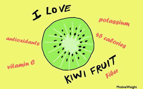 I love kiwi fruit