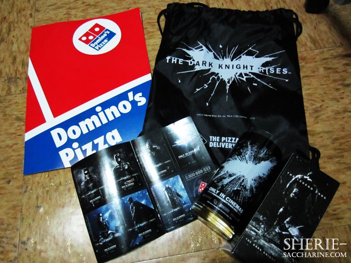 Domino's Pizza x The Dark Knight Rises x Omy Bloggers Event! ♥ Sherie
