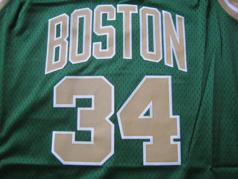 paul pierce st patrick's day jersey