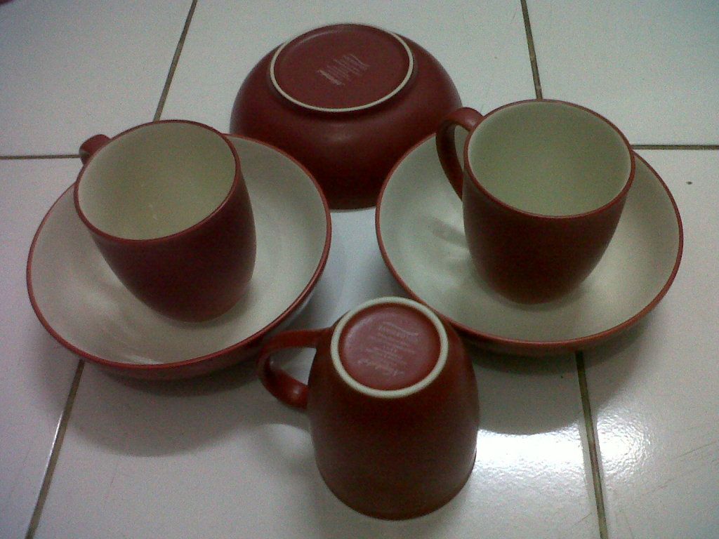 Mangkok dan Cangkir Noritake (Bisa pakai di Microwave)