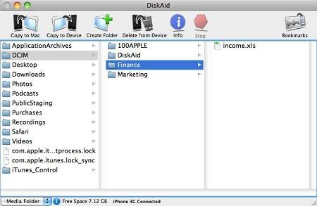 DiskAid 4.61 Mac OSX DiskAid 4.61 Mac OSX
