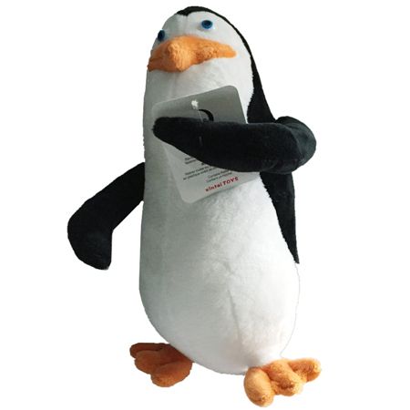 madagascar penguin stuffed animal