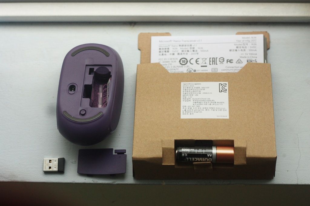 Chuột Không Dây Microsoft 1850 New 100% nguyên Seal CHÍNH HÃNG - 3