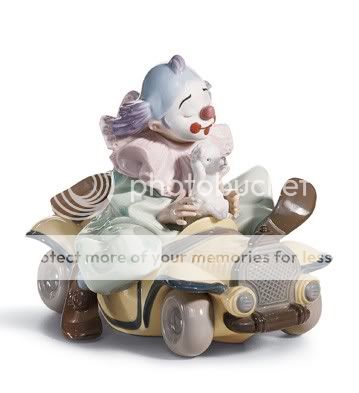 LLADRO 8136 Trip To Circus AUTHENTIC Porcelain Collectible Figurine 