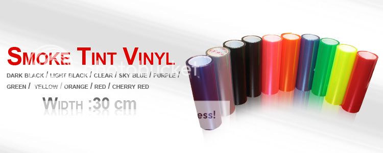 Vinyl Film Smoke Tint Taillight Fog Head Light Tint Overlay 12x24 