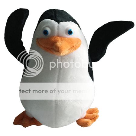 skipper penguin plush